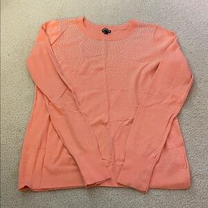 Express Crystal Design Sweater, Size L